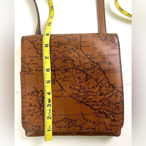 Patricia Nash Granada Crossbody Bag Signature Map - Picture 14 of 15